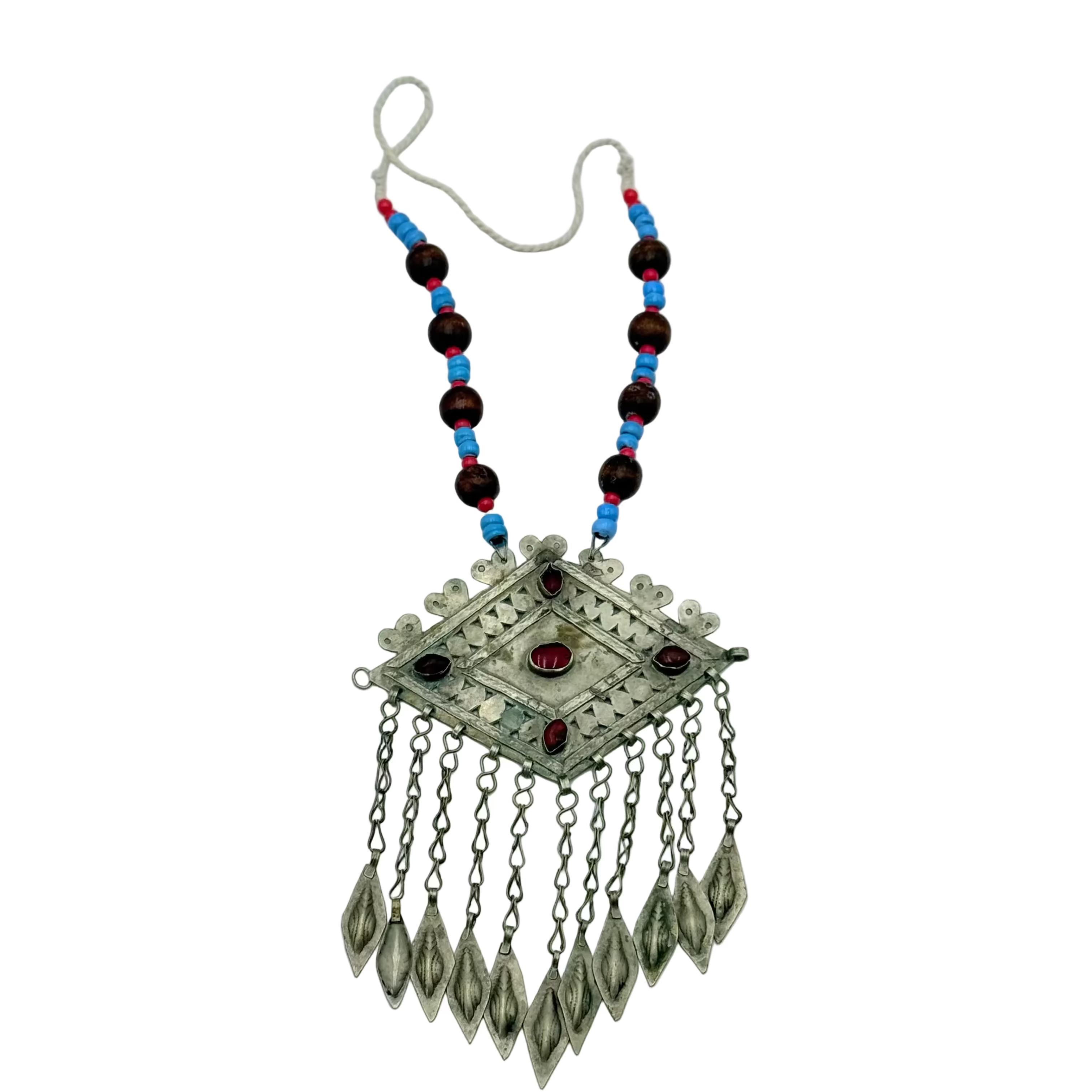 Vintage Afghani  Pendant  Necklace
