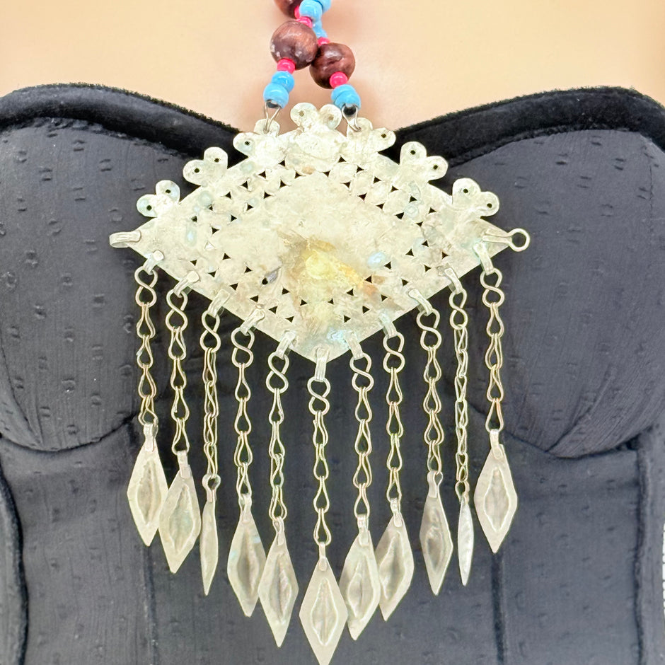 Vintage Afghani  Pendant  Necklace