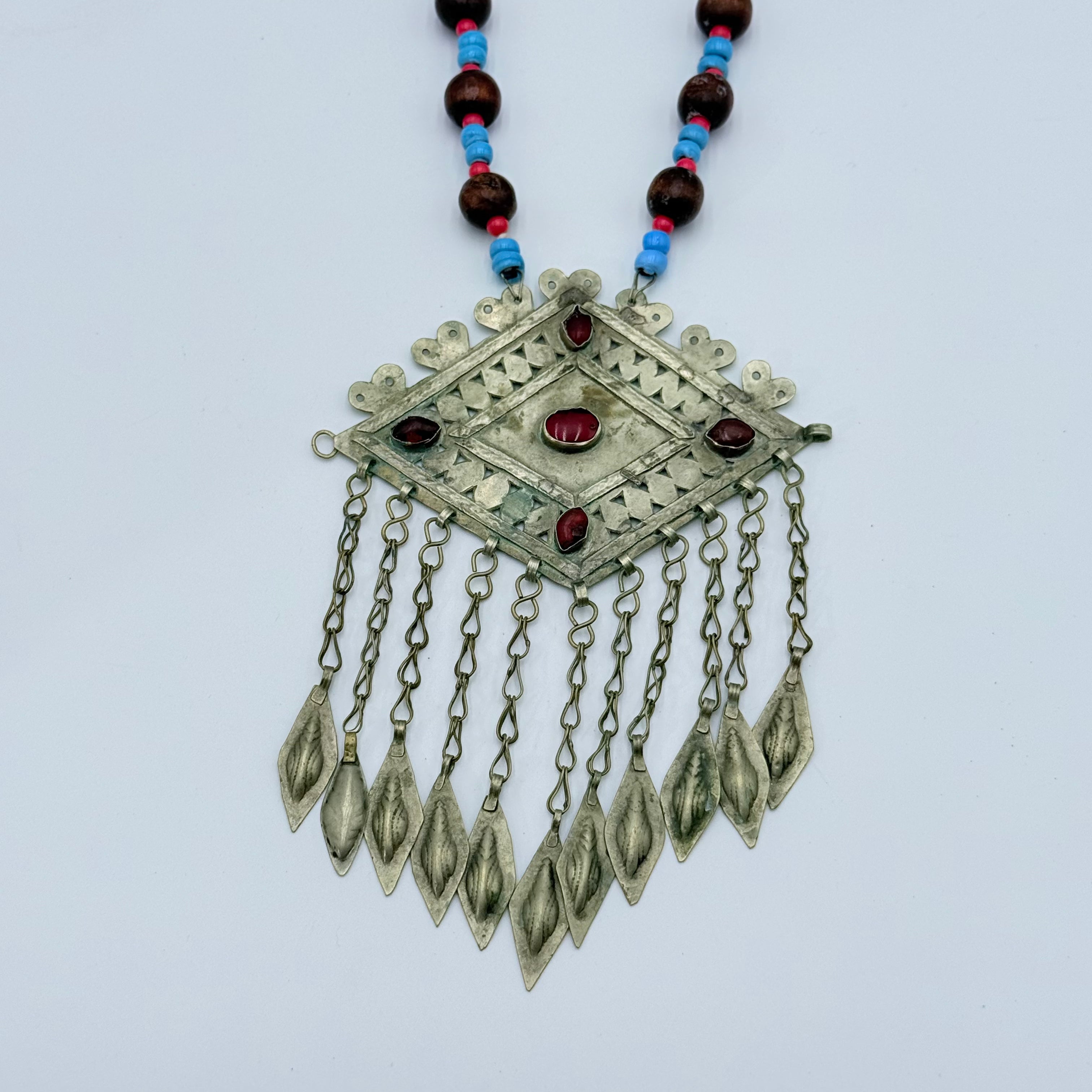 Vintage Afghani  Pendant  Necklace