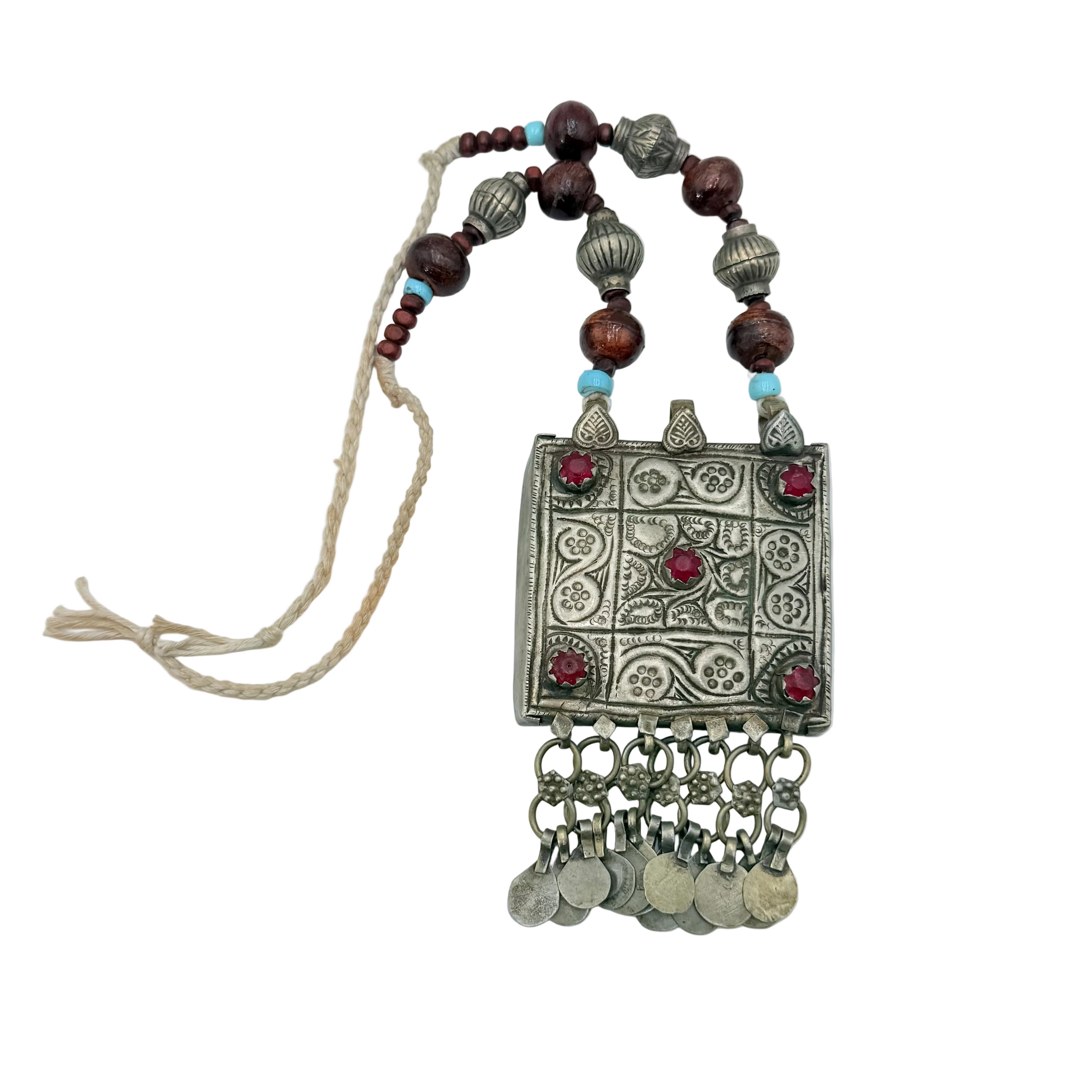 Vintage Style Afghan Statement Necklace
