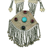 Vintage Afghan Bohemian Statement Pendant Necklace