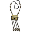 Vintage Afghan Pendant  Necklace