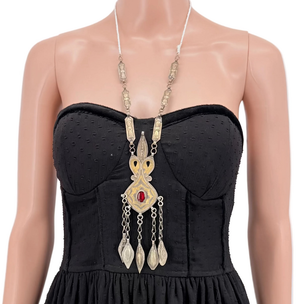 Vintage Afghani  Pendant  Necklace