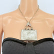 Vintage Afghan Pendant  Necklace
