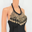 Vintage Afghan Statement Necklace Large