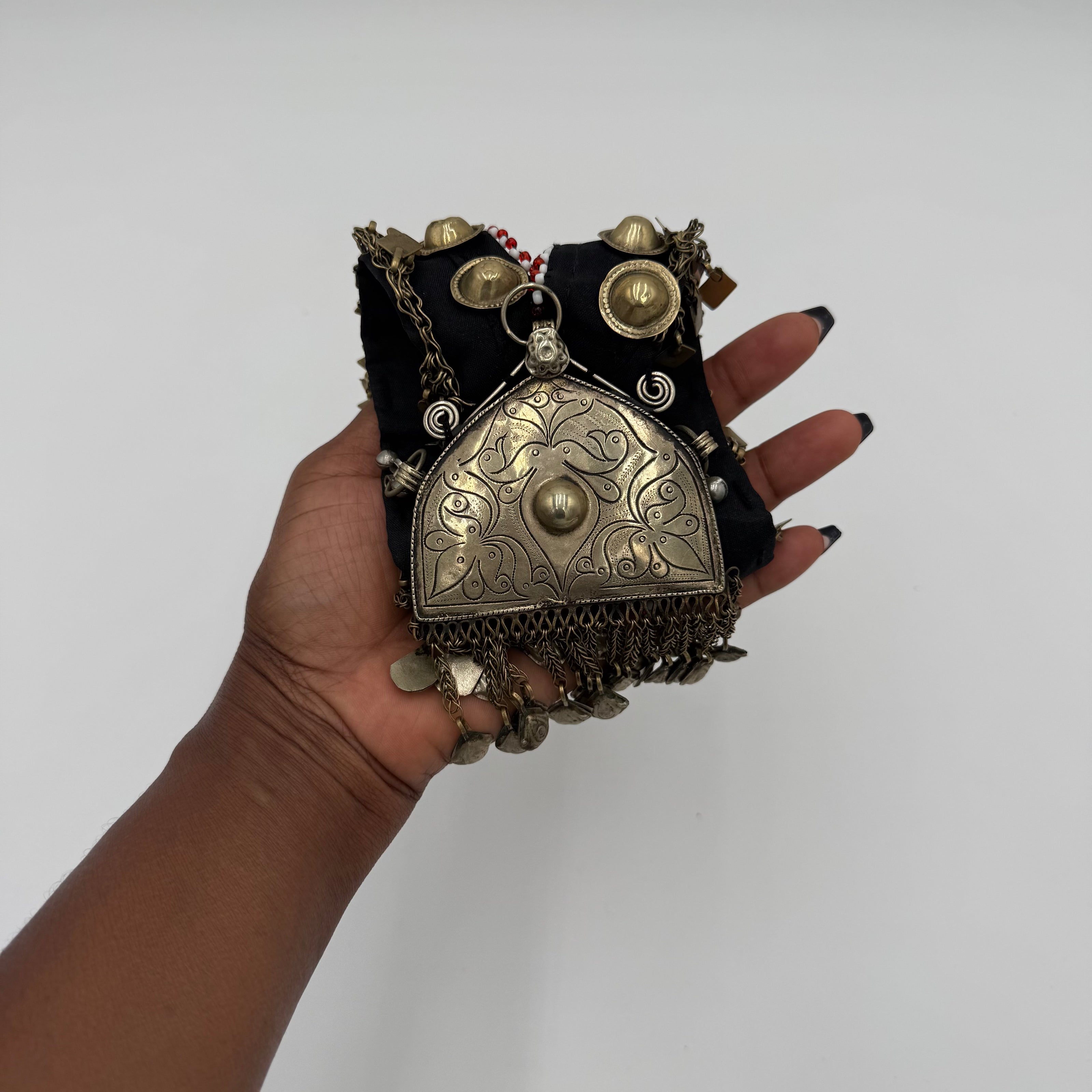 Large Kuchi Vintage Necklace
