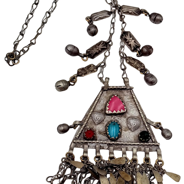 Vintage Afghani  Pendant  Necklace