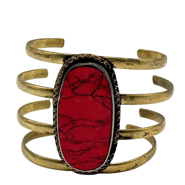 Vintage Style Kuchi Cuff Bracelet