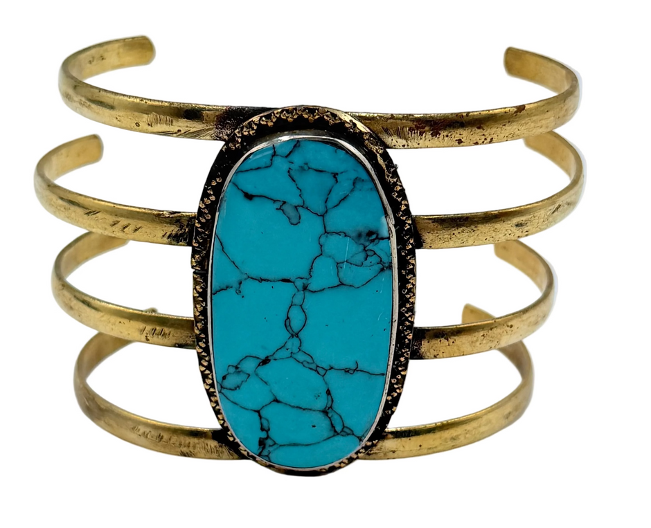 Vintage Style Kuchi Cuff Bracelet