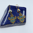 Vintage Afghani Tribal Statement Earrings