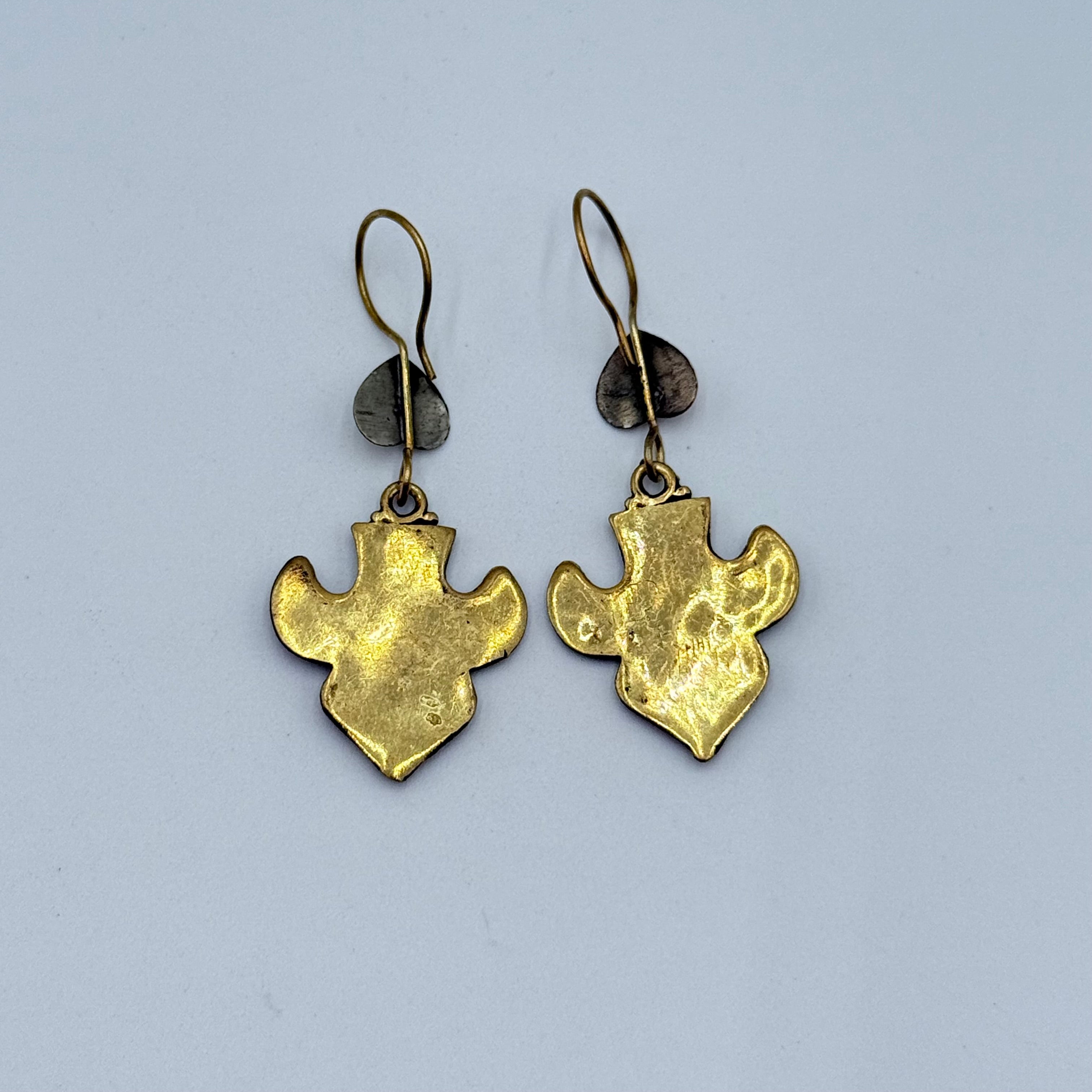 Vintage Afghani Tribal Statement Earrings