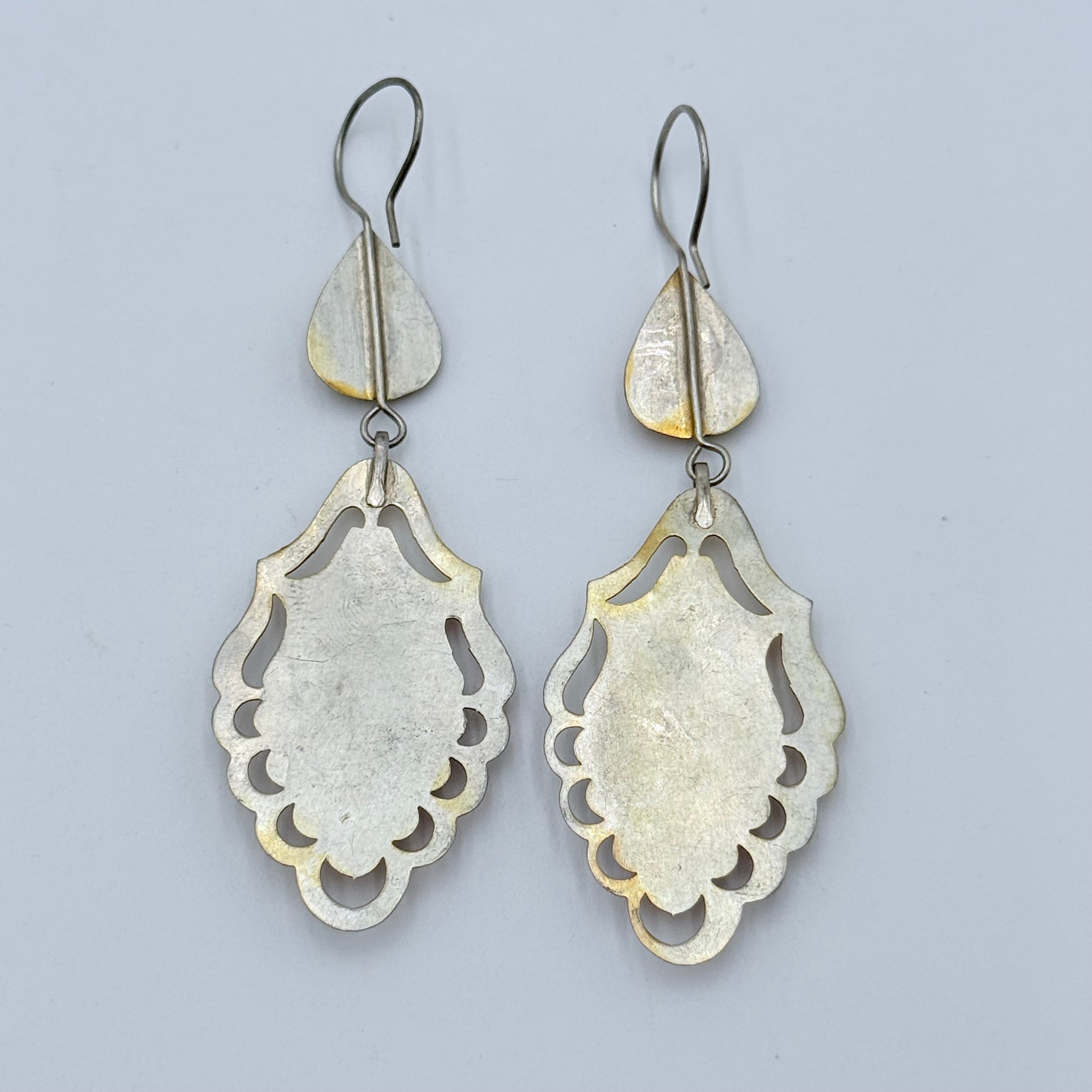 Afghan Vintage Handcrafted Earrings Set