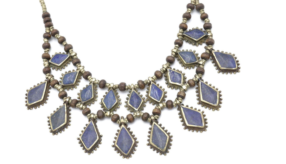 Lapis Lazuli Statement Necklace