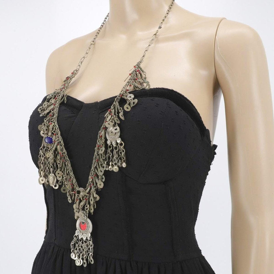 Afghan Vintage Jewelry Necklace