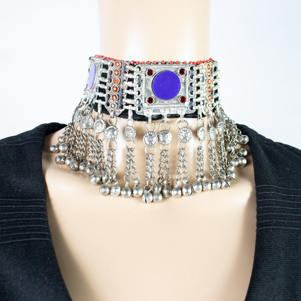 Vintage Style Afghan Choker Necklace
