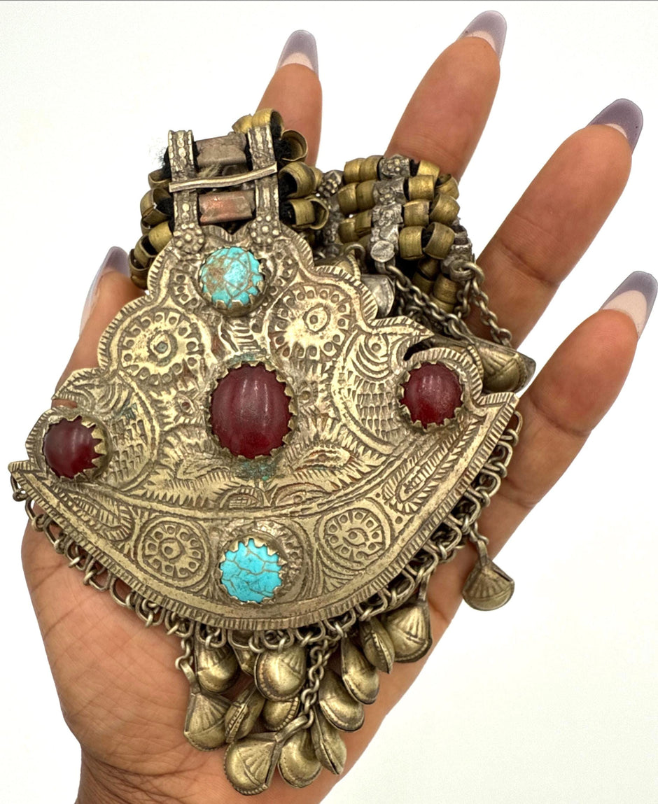 Antique Kashmiri Tribal Necklace