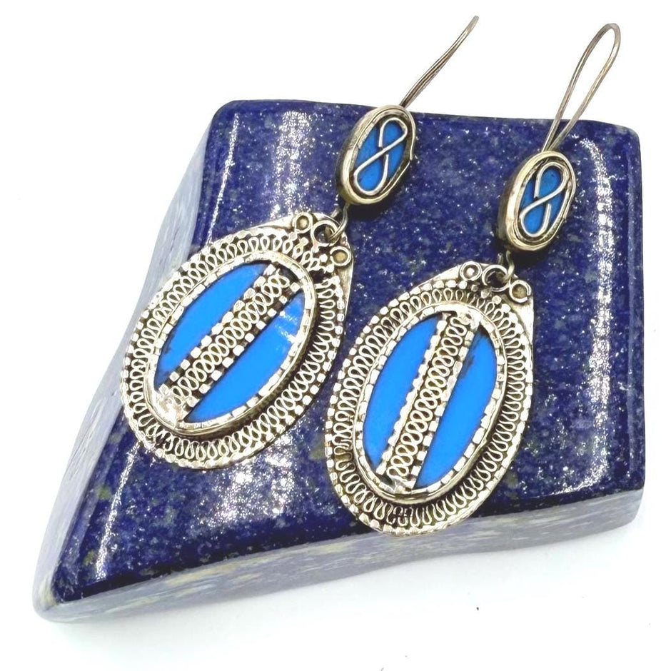 Vintage Afghani Tribal Earrings