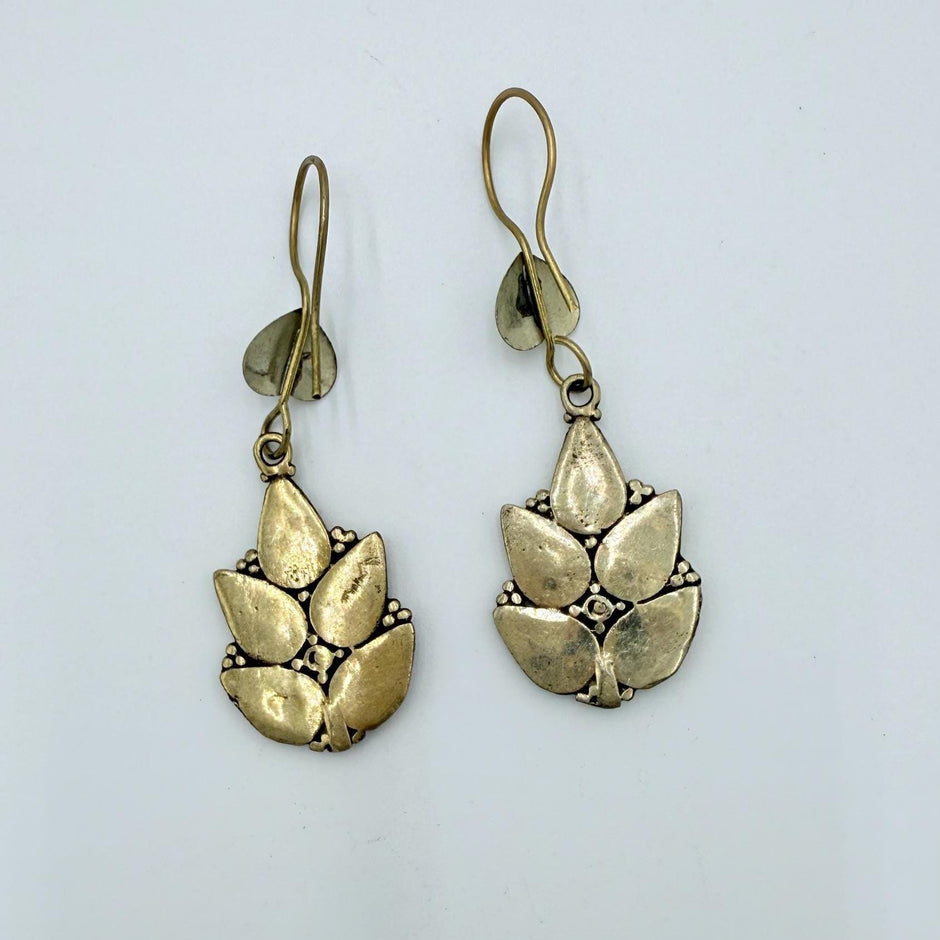 Vintage Afghani Tribal Statement Earrings