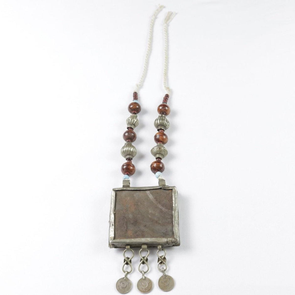 Vintage Afghan Bohemian Statement Necklace