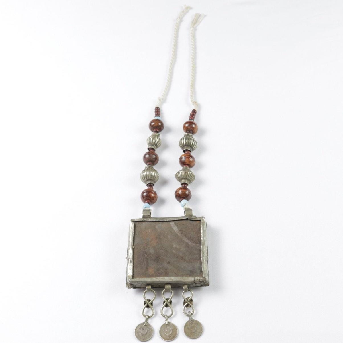 Vintage Afghan Bohemian Statement Necklace