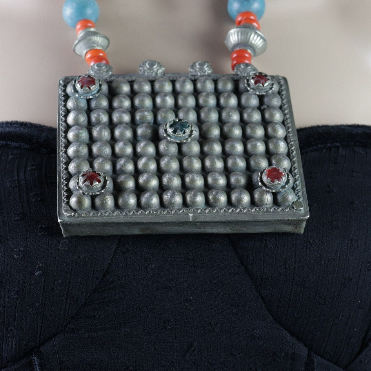 Vintage Style Necklace Pendant Large