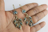 Vintage Afghani Tribal Statement Earrings
