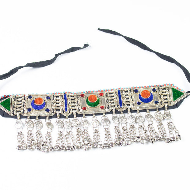 Vintage Style Afghan Choker Necklace