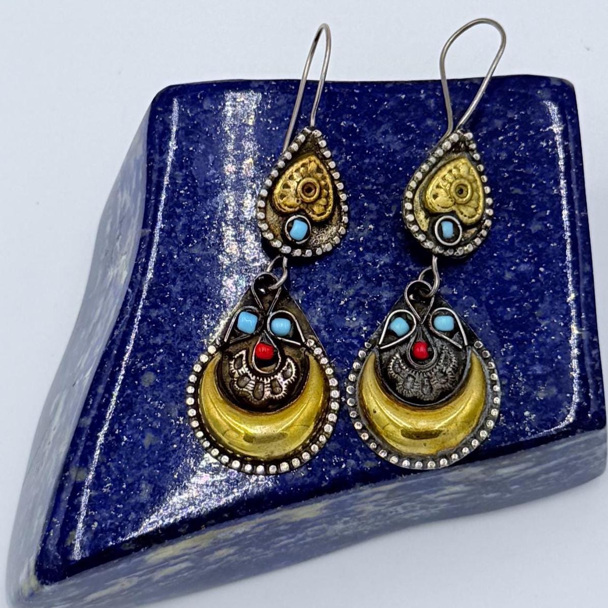 Vintage Style Kuchi earrings Set
