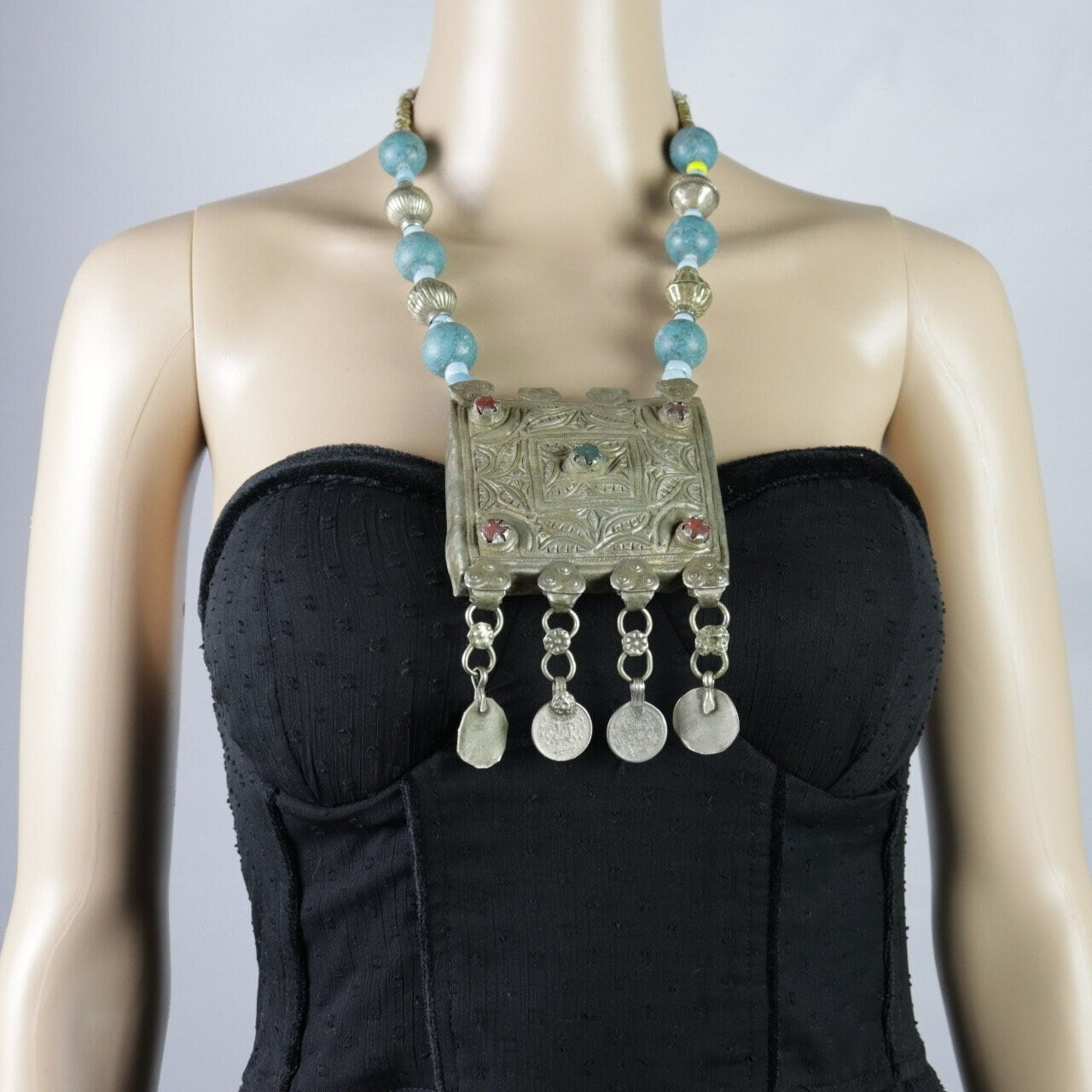 Vintage Ethnic Statement Necklace