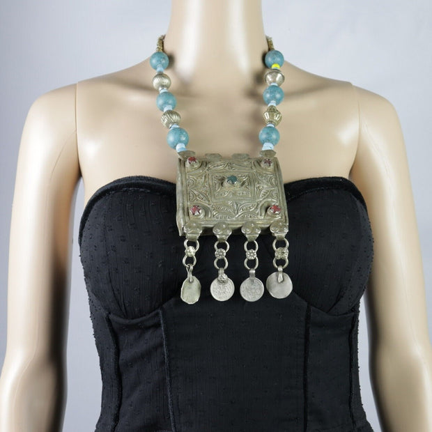 Vintage Ethnic Statement Necklace