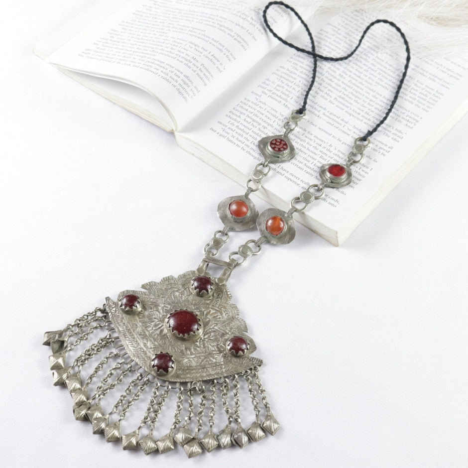 Vintage Afghan Tribal Necklace Pendant