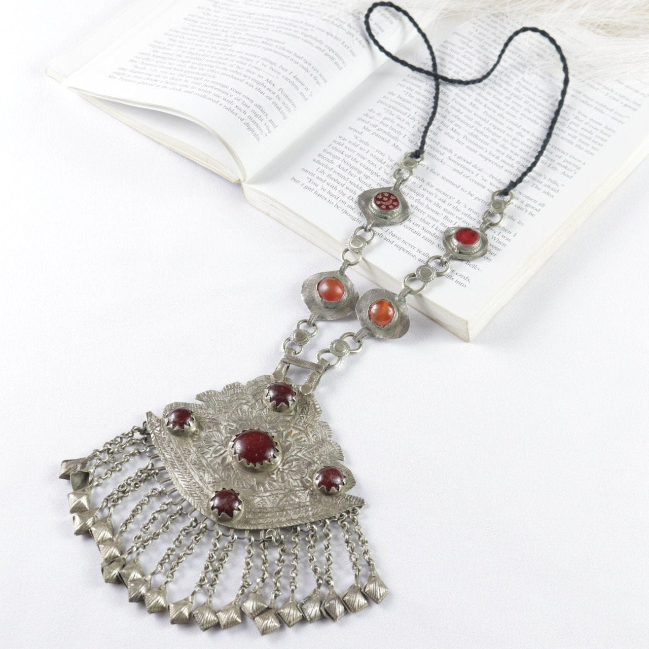 Vintage Afghan Tribal Necklace Pendant