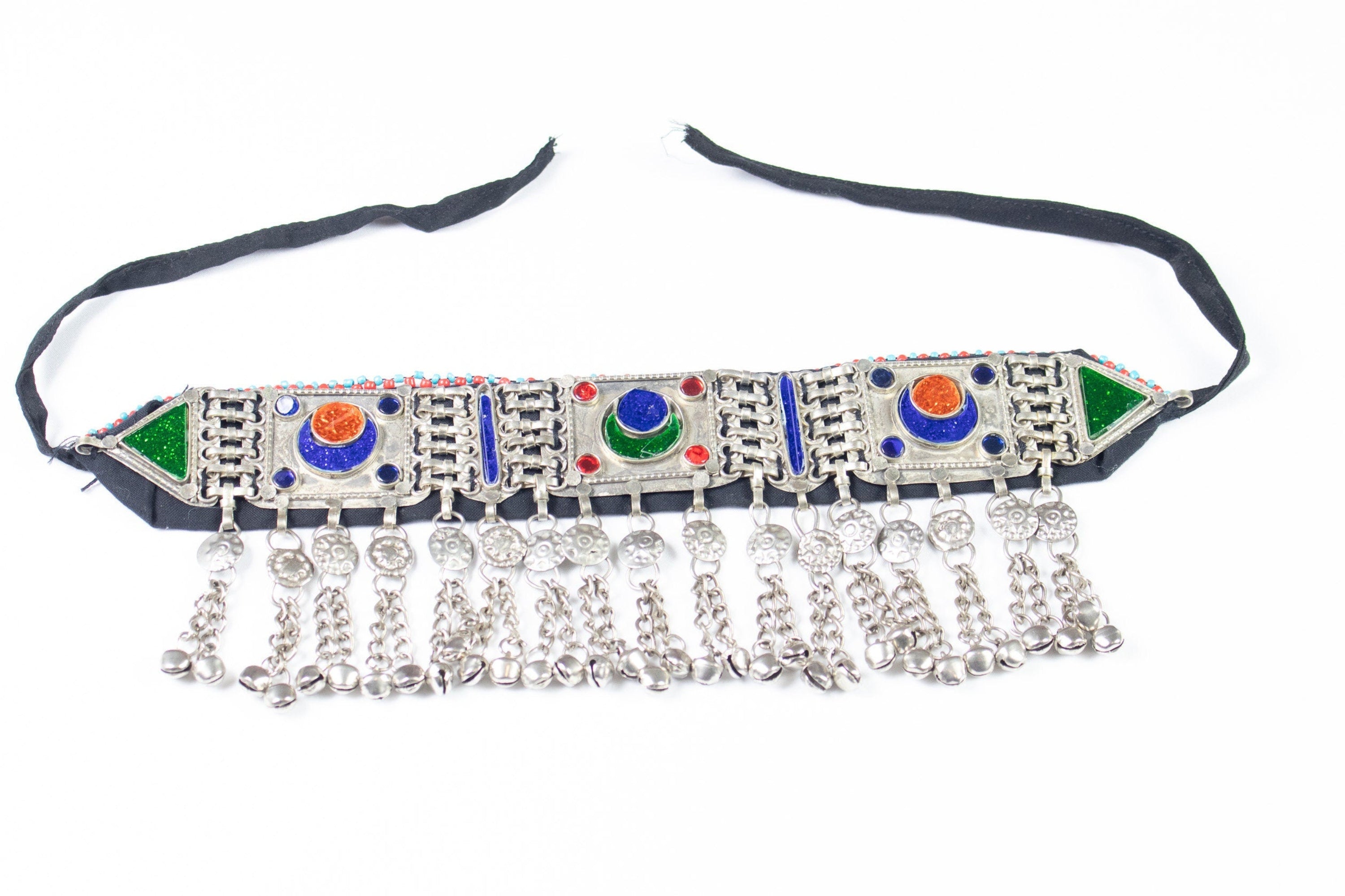 Vintage Style Afghan Choker Necklace