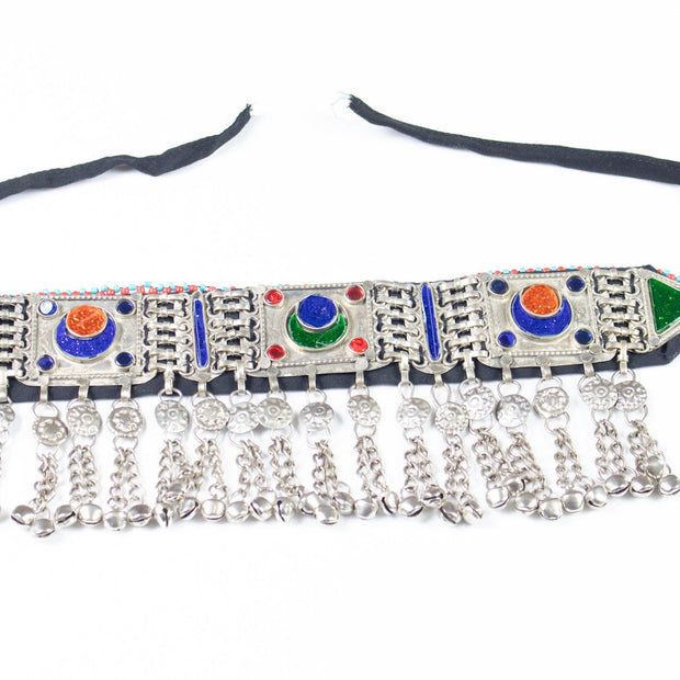Vintage Style Afghan Choker Necklace