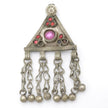 Vintage Afghan Kuchi Tribal Pendants: Handmade Belly Dance Jewelry for Statement Necklaces & Stage Wear