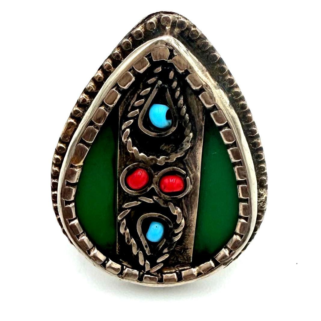 Vintage Afghan Adjustable Rings