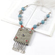 Vintage Beaded Statement Necklace