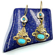 Vintage Afghan Handcrafted Earrings