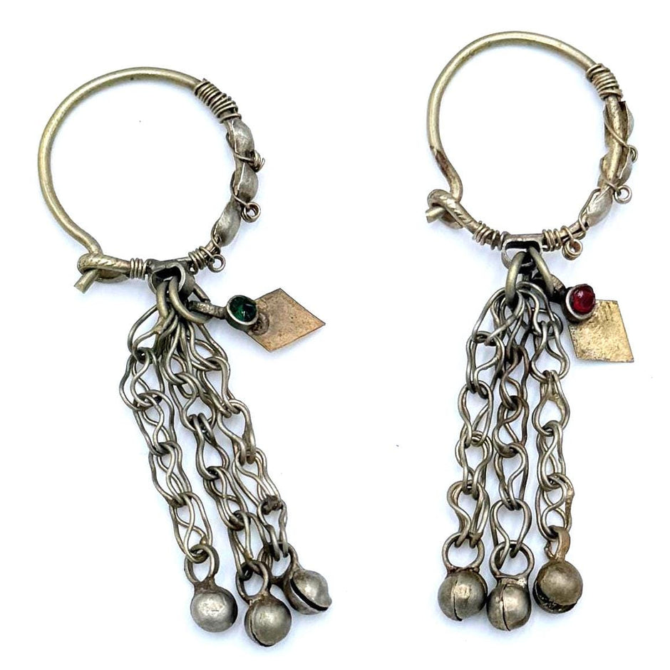 Afghan Kuchi Hoops Earrings
