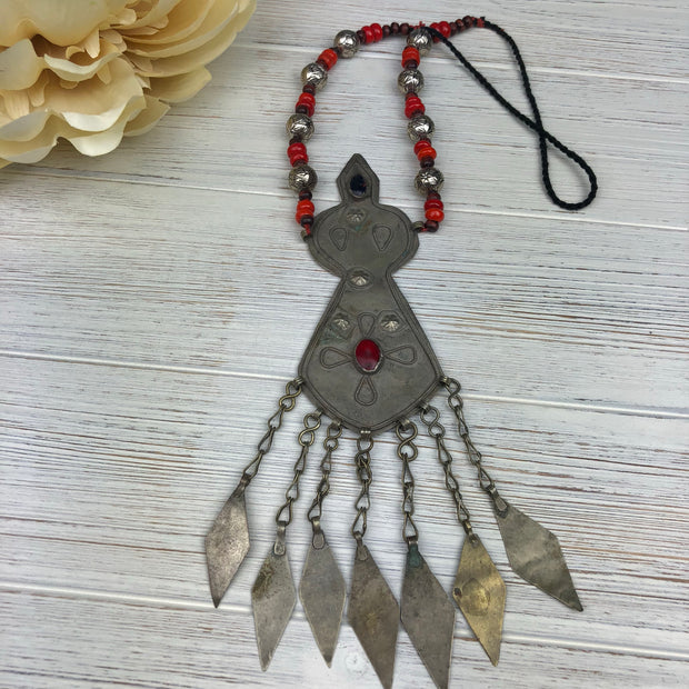 Vintage Afghan Ethnic Necklace