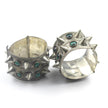 Vintage Afghan Tribal Spiked Cuff Bracelets