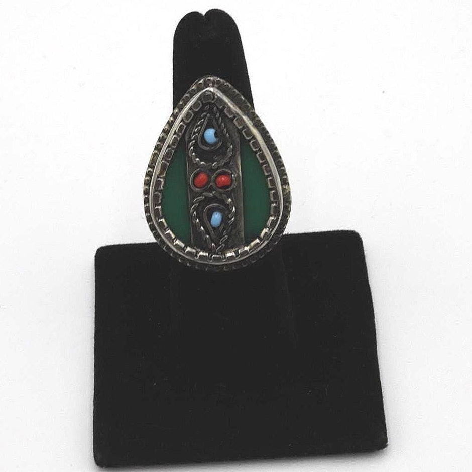 Vintage Afghan Adjustable Rings
