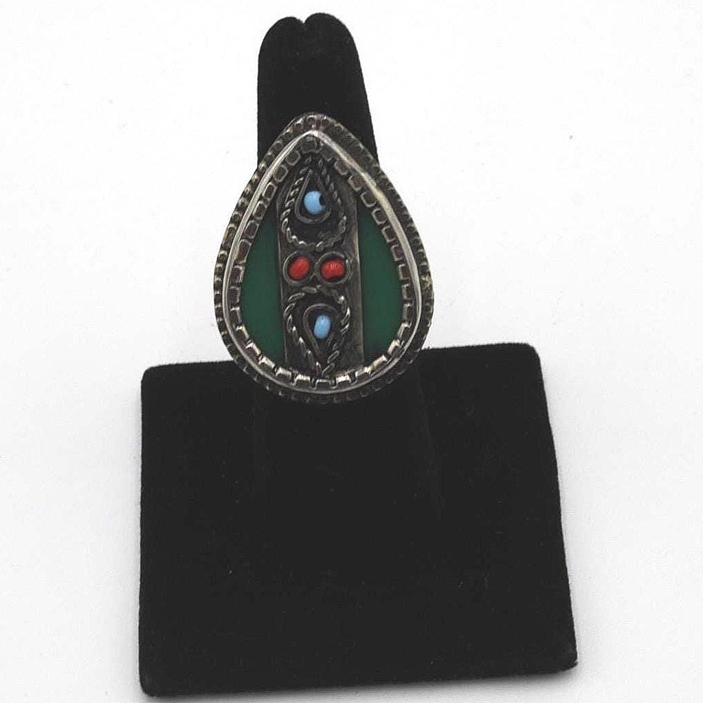Vintage Afghan Adjustable Rings