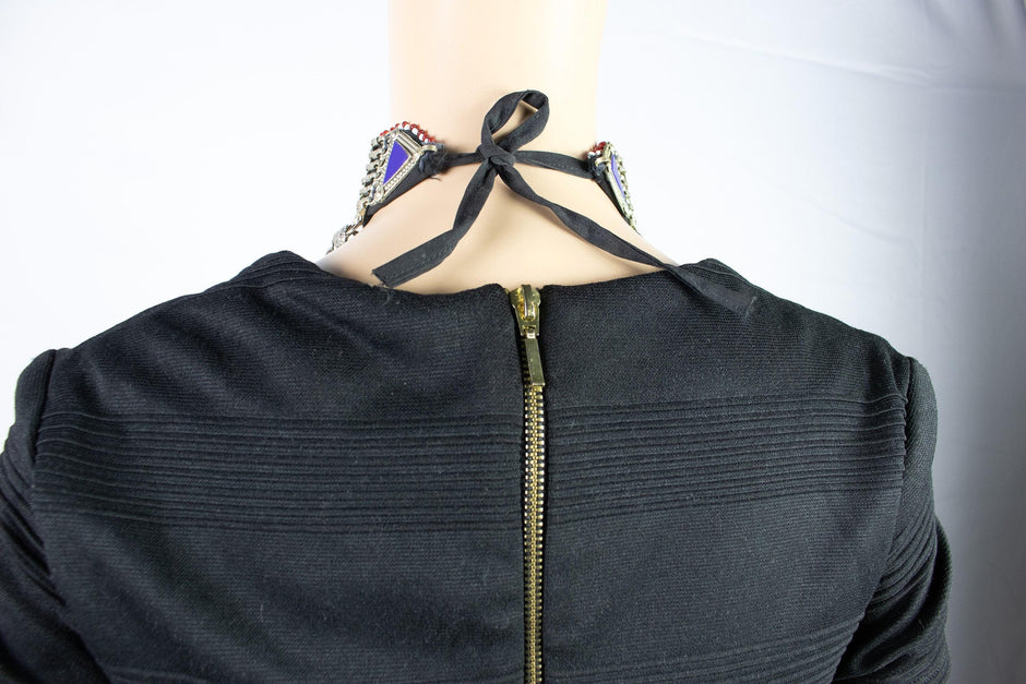 Vintage Style Afghan Choker Necklace