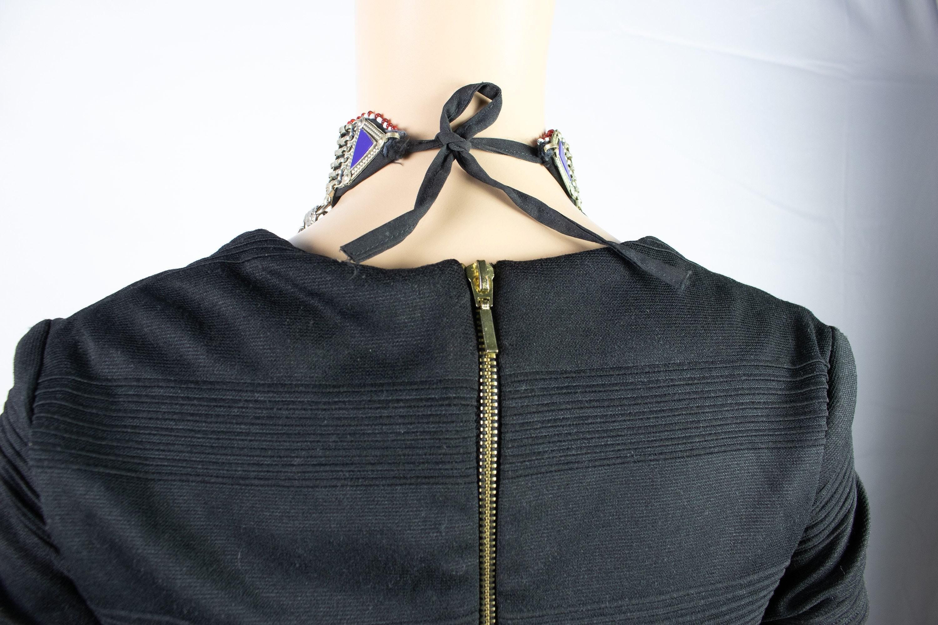 Vintage Style Afghan Choker Necklace
