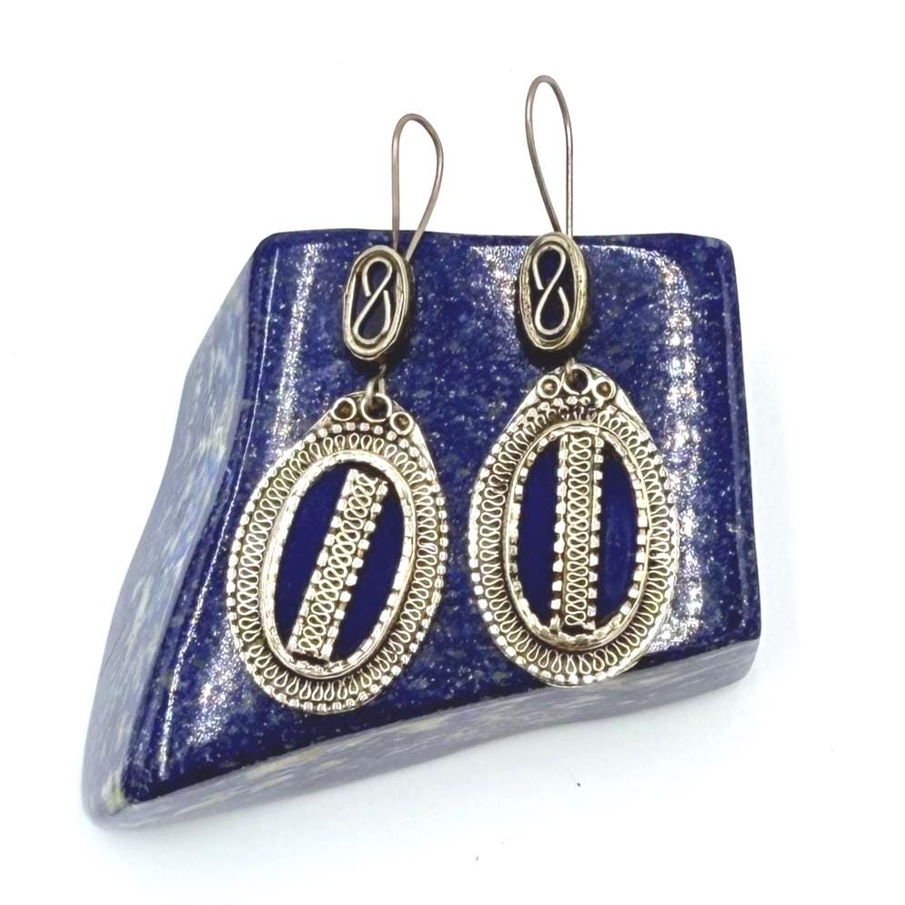 Vintage Afghani Tribal Earrings