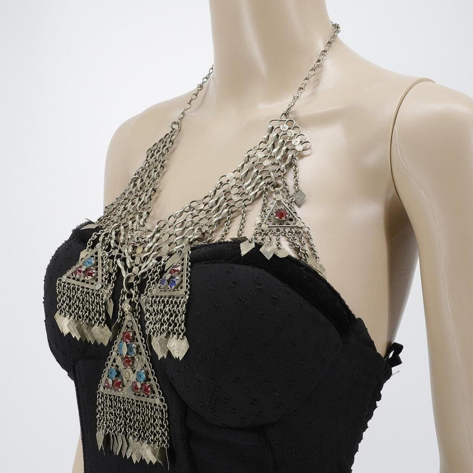 Vintage Afghan Statement Necklace