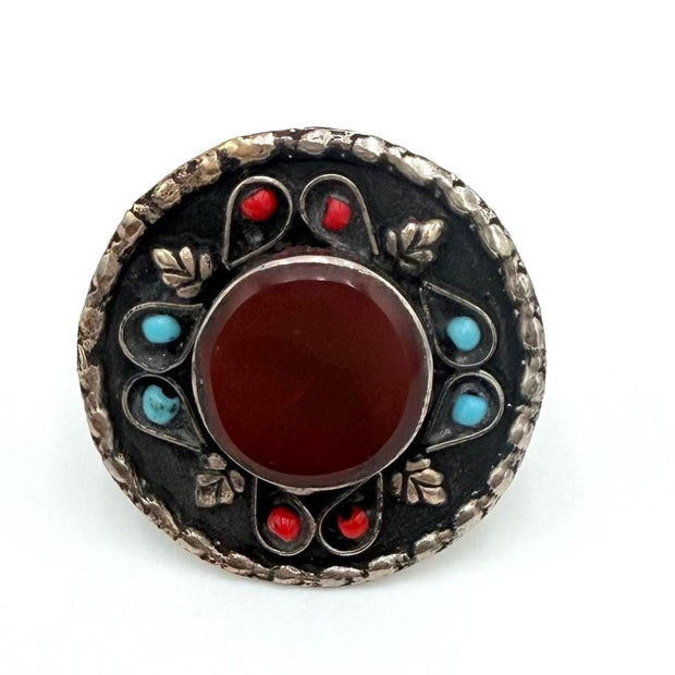 Oversized Vintage Afghan Tribal Rings