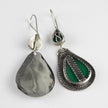 Vintage Afghani Tribal Teardrop Earrings