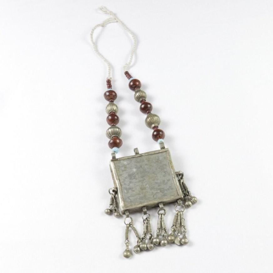 Vintage Afghan  Bohemian Statement Necklace